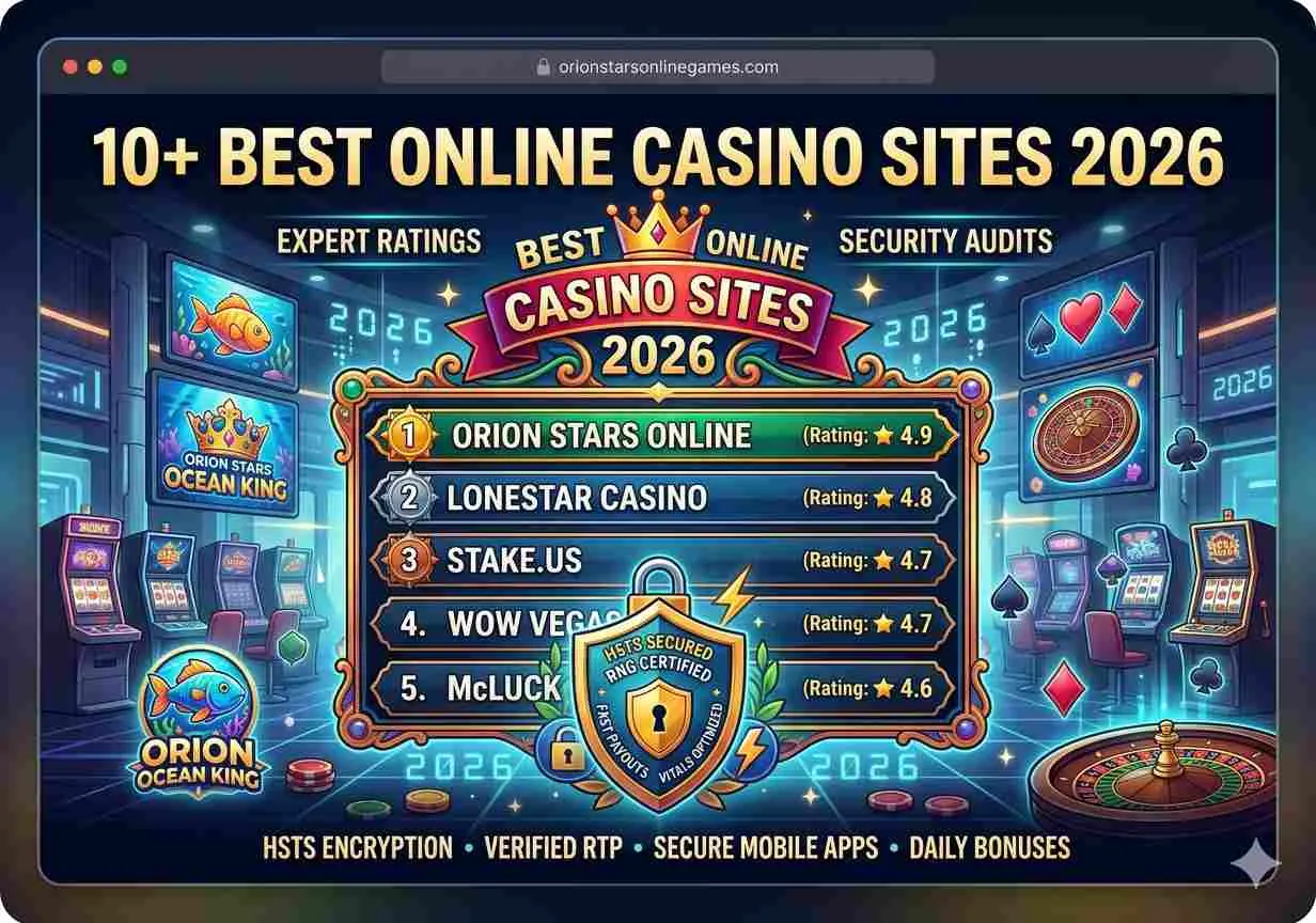 10+ Best Online Casino Sites 2026: Expert Ratings & Security Audits