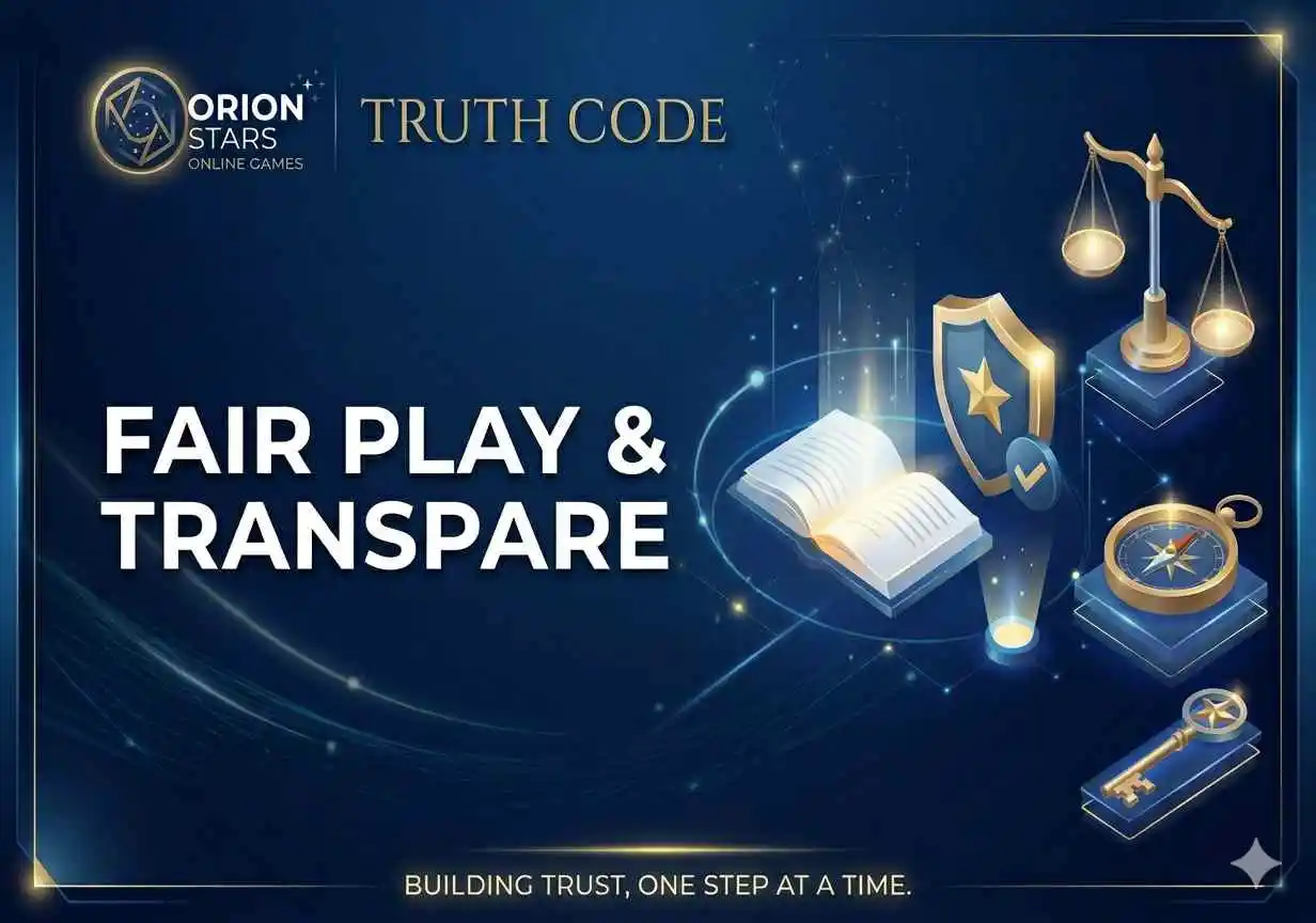 Orion Stars Truth Code | Fair Play & Transparency